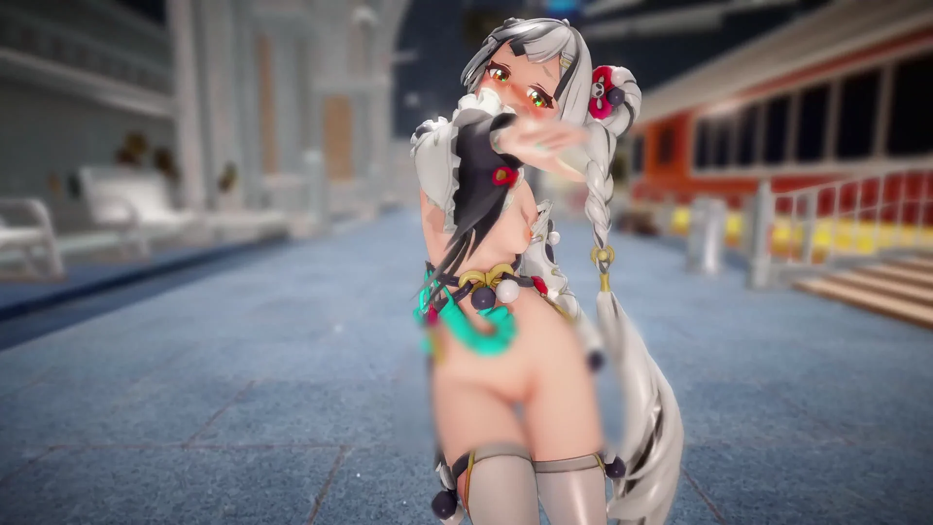 ダイアリン（ゼンゼロ）でaespa 'Whiplash'　「くぱぁ」するダイアリン