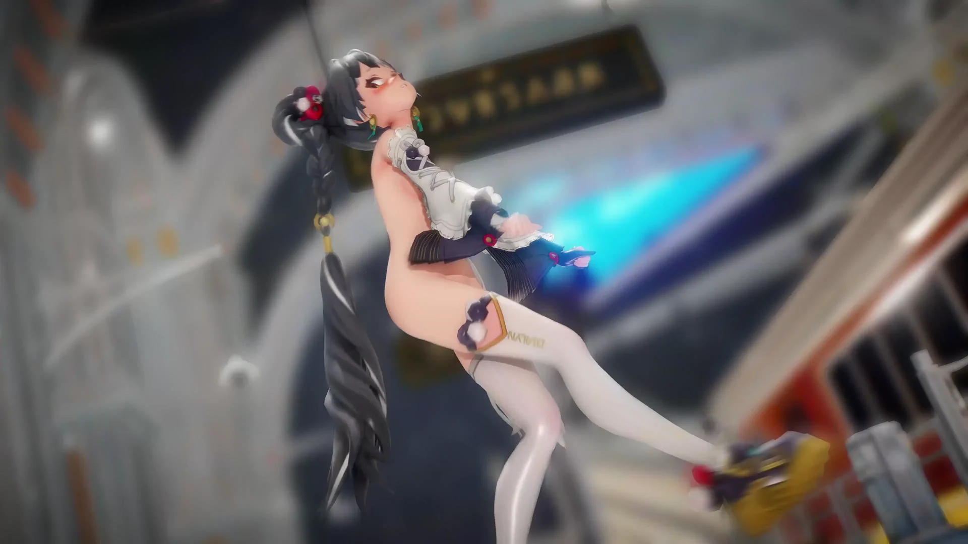 ダイアリン（ゼンゼロ）でaespa 'Whiplash'　おしり