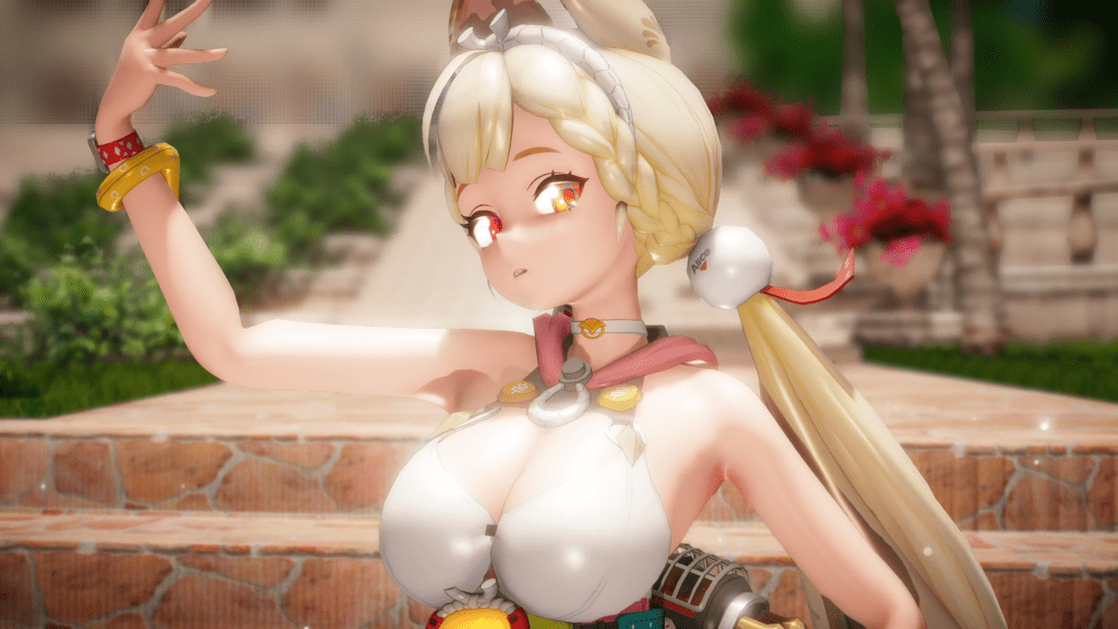 ゼンレスゾーンゼロのアリス・タイムフィールドのMMD。by 000MMD